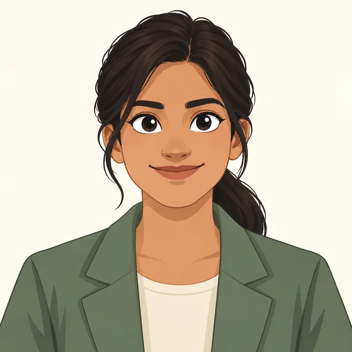 Illustrated portrait of Shreya, SEO / Meta Developer